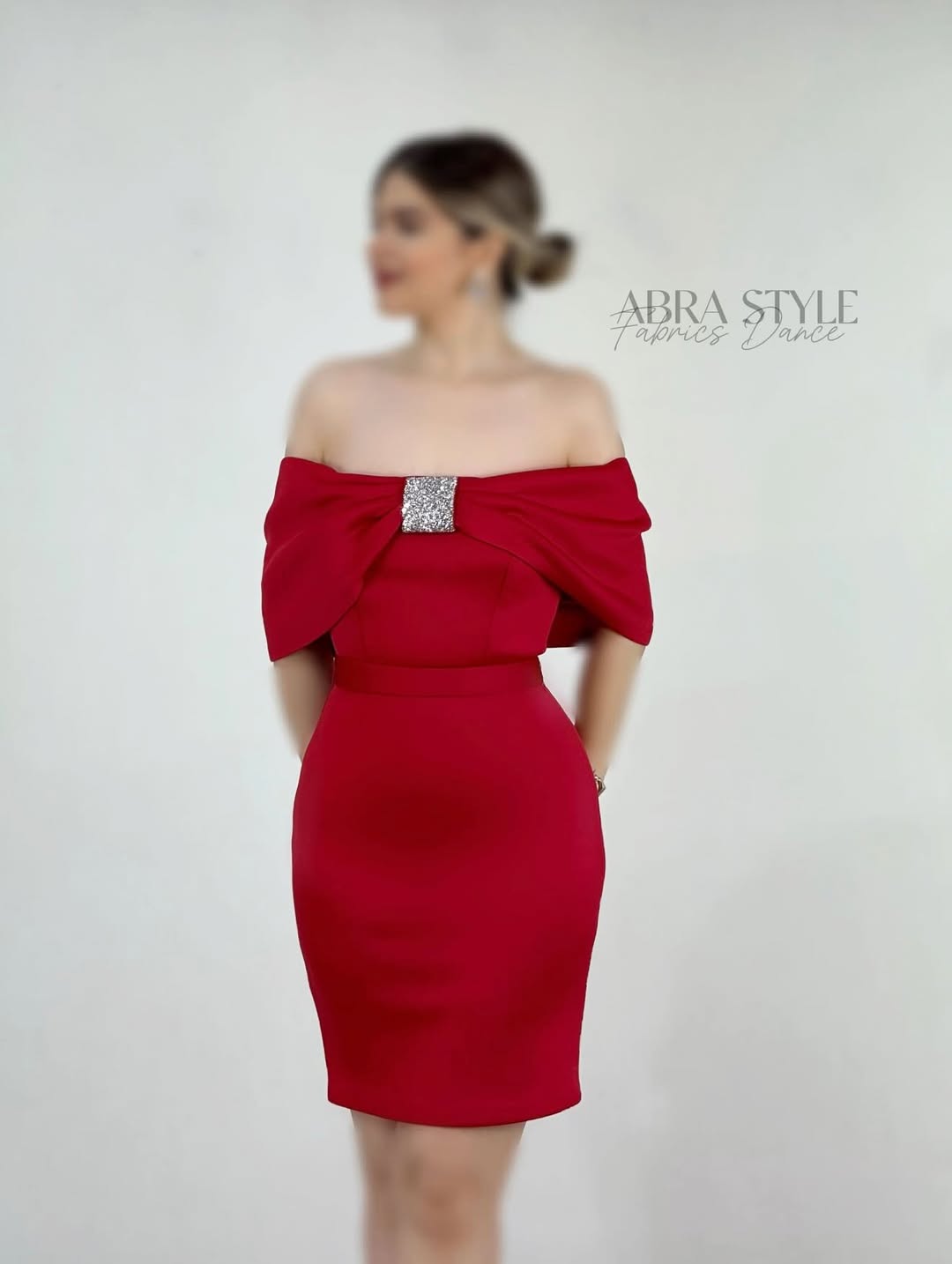 پیراهن کوتاه یقه قایقی