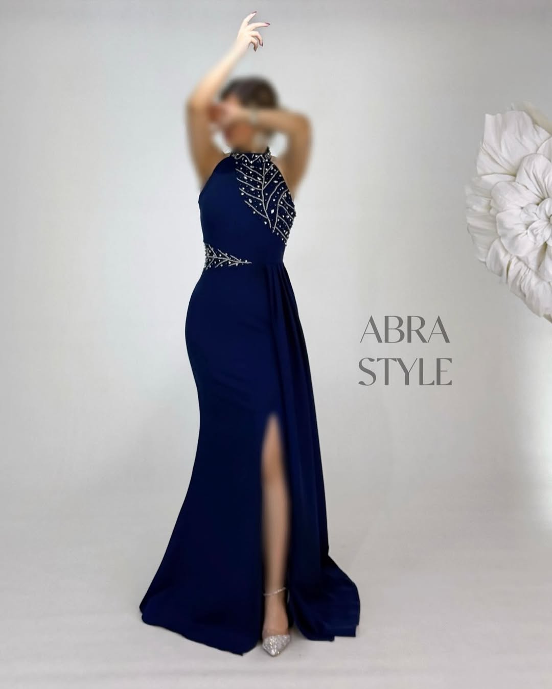 پیراهن ماکسی نگین دار