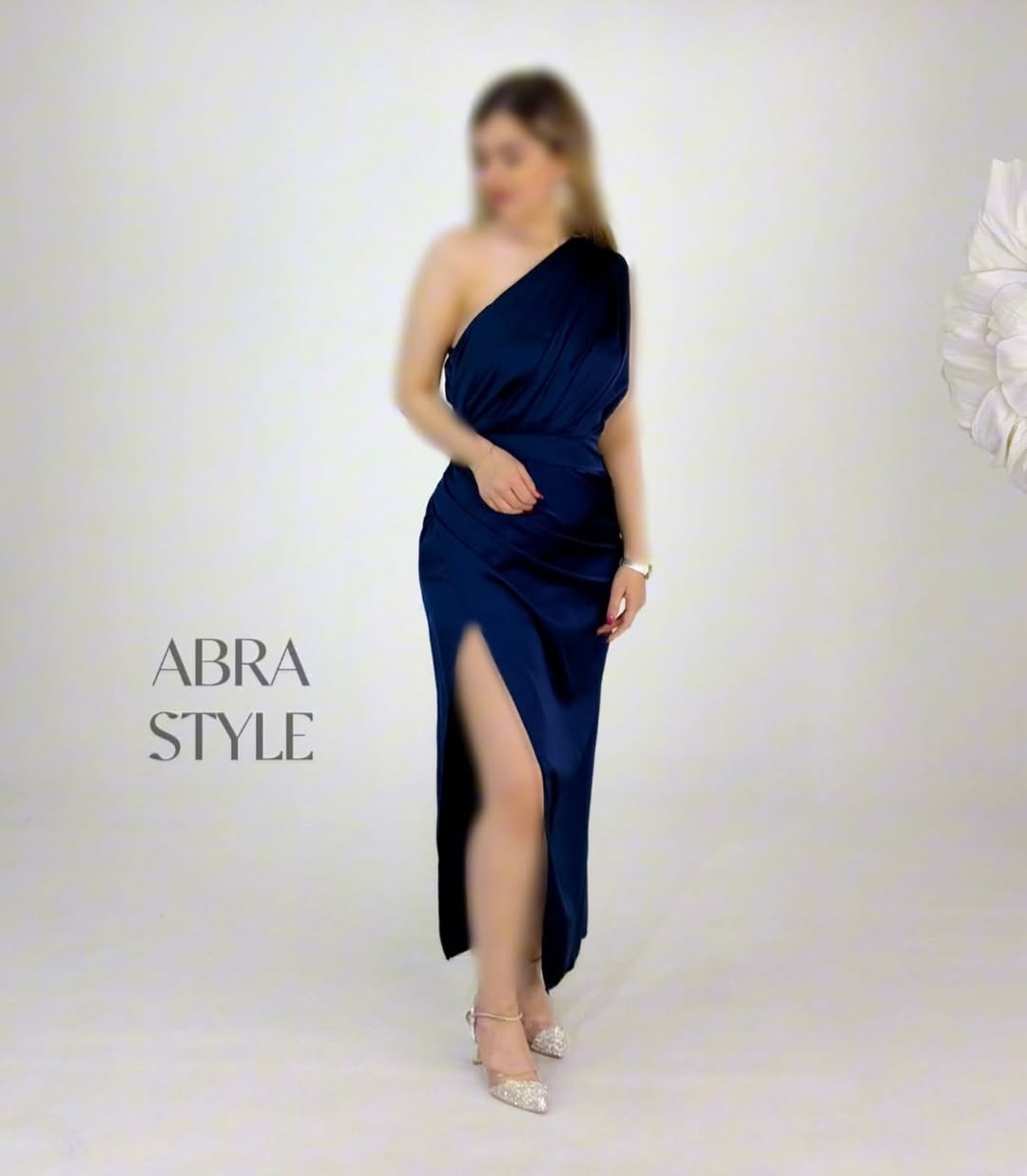 پیراهن میدی ساتن