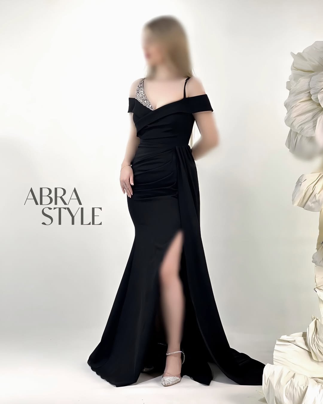 پیراهن ماکسی بند نگین دار